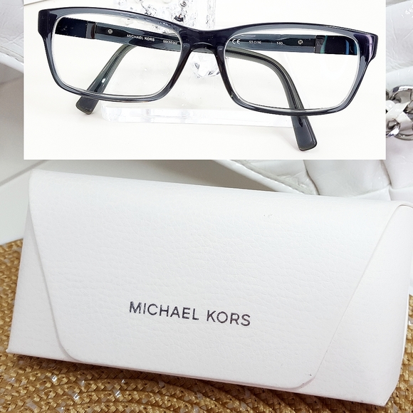 LOT OF X2💞Unisex Michael Kors Eye Glasses| Eyeglasses Case - Picture 3 of 16